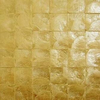 Capiz Shell Wallpaper Bronze The Eco Decor Store
