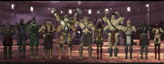 Shao Kahn And His Army By