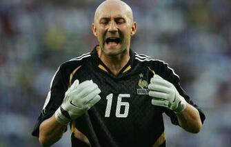 Wallpaper Bald The French Goalkeeper Fabien Barthez Image For