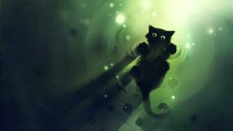 Cute Cg Cat Wallpaper HD