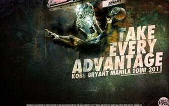 Kobe Bryant Manila Dunk Widescreen Wallpaper