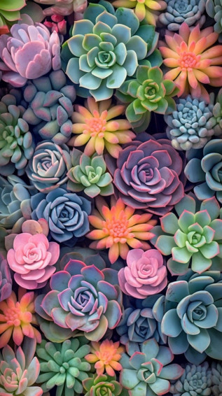 Succulents Wallpaper On