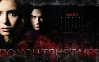 Damon And Elena Wallpaper The Vampire Diaries Tv Show