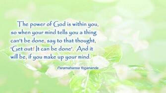 God Quotes Wallpaper Power Of