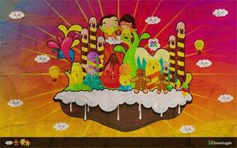 Candyland Wallpaper By