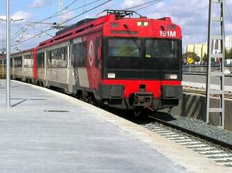 Spanish Commuter Train Computer Desktop Background Wallpaper