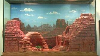 Lizard Care And Fake Rock Wall Landscapes