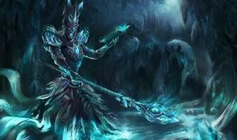 Blackfrost Karthus Lol Wallpaper