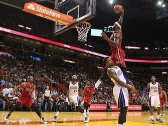 Heat Forward Lebron James Top Dunks Against Sacramento Kings Guard