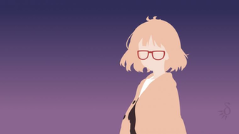 Kyoukai No Kanata Kuriyama Mirai By Krukmeister On