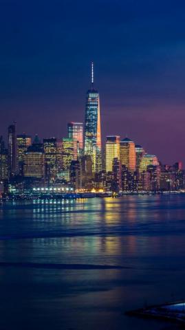 Wallpaper New York Skyscraper Cityscape City