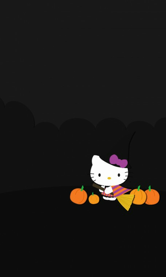 Blueberrythemes Hello Kitty Wallpaper Halloween Edition