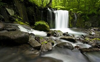 Oirase Gorge Waterfall Japan Wallpaper Beautiful Japanese