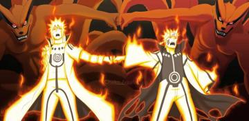 Anime Naruto Kurama Minato Namikaze Uzumaki 4k