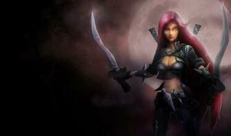 League Of Legends Wallpaper Katarina The Sinister Blade