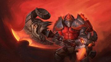 Picture Dota Axe Armor Battle Axes Warrior Fantasy Vdeo
