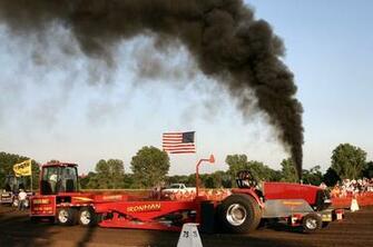 Vehicles Pulling Tractor Smoke Wallpaper