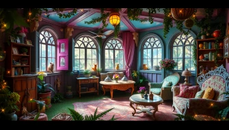 Magic House Wallpaper