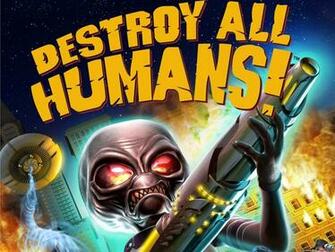 Destroy All Humans By Onlyto Fan Art Wallpaper Games
