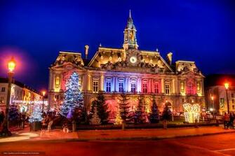 Wallpaper Ville De Tour France City Night