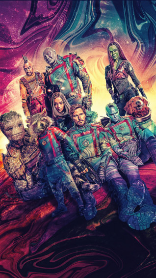 Guardians Of The Galaxy Vol Movie Poster 4k Wallpaper iPhone HD