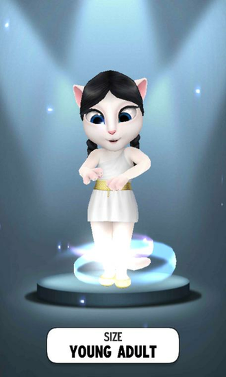 My Talking Angela Growth By Folla00