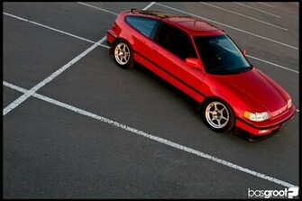 Honda Crx Coupe Tuning Japan Cars Wallpaper