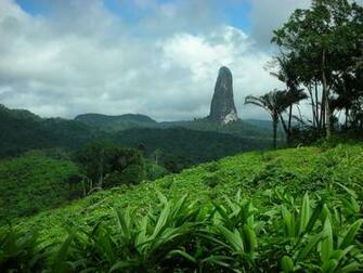 Peak In The Jungle Sao Tome Principe Islands Earthporn Org