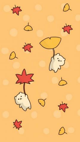 Cute Fall iPhone X Wallpaper HD Phone