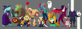 Undertale Halloween By Art Calavera On Okeyshare