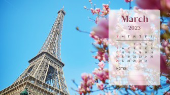 And Customizable Spring Desktop Wallpaper Templates
