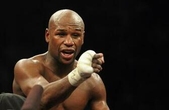 Floyd Mayweather Boxer Professional Battle Stock