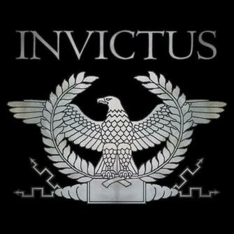 Invictus Silver Eagle On Black Atlanteanarts Digital Art