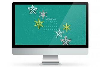 January Calendar Wallpaper Background Image