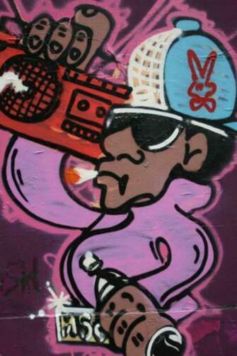 Graffiti iPhone Wallpaper Background