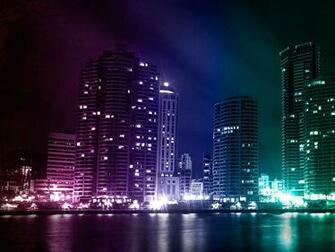 Amazon Kindle Fire Colorful City Wallpaper