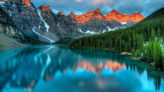 Lake And Mountain 4k Wallpaper