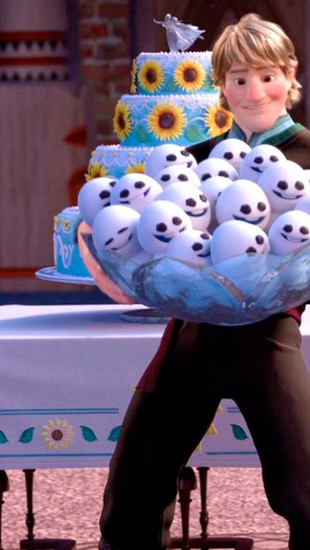 Frozen Fever Phone Wallpaper Photo