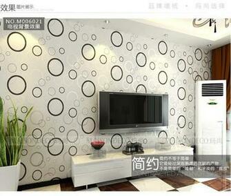 Shipping Pvc Wallpaper Living Room Tv Wall Background