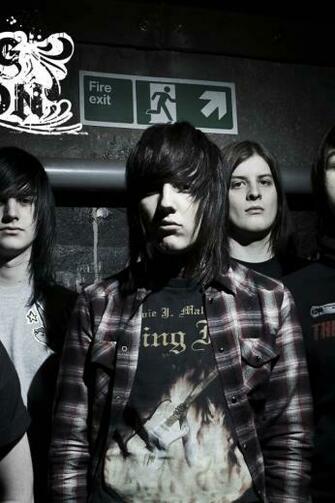 Wallpaper Bring Me The Horizon Hair Look Exit Pipe iPhone