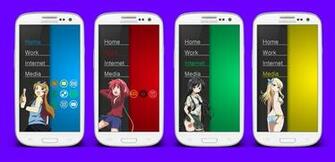 Samsung Galaxy S3 Anime Homescreens By Thomasxh