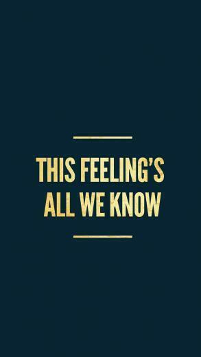 Lyric Wallpaper The Chainsmokers All We Know Ale