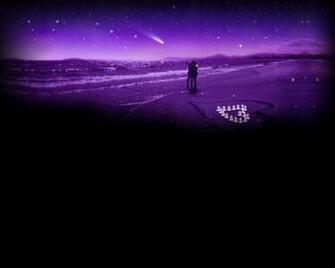 Purple Love Wallpaper