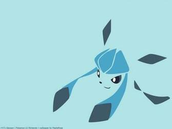 Glaceon Pok Mon Minimal Wallpaper By Maplerose