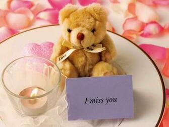 HD I Miss U Love Wallpaper