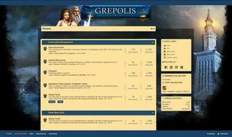 Updating The Forum Layout Part Grepolis Dev