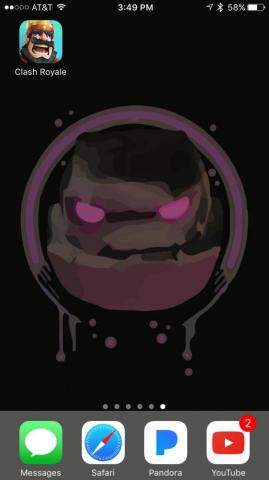 Made A Cool Golem Wallpaper Based Off