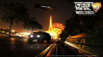 Twisted Metal Black Wallpaper
