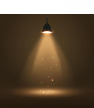 Snowflakes Vector Background Material Under Dim Lighting Lights