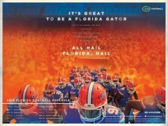 Florida Gators Football Poster All Hail